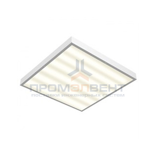 Светодиодный светильник "ВАРТОН" офисный встраиваемый 595*180*50 мм 18 ВТ 6500К с функцией аварийного освещения класс защиты IP40