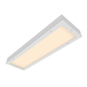 Светодиодный светильник "ВАРТОН" медицинский 595*180*55мм с опаловым рассеивателем 18 ВТ 2700К IP54