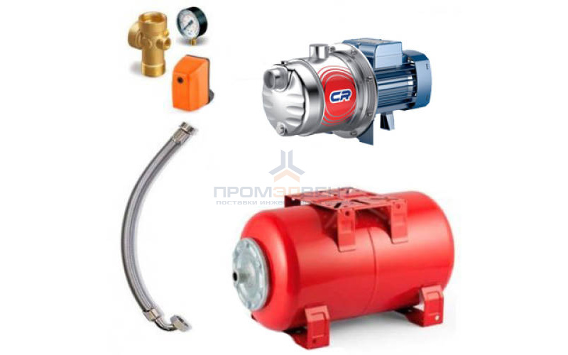 Насосная станция Pedrollo HYDROFRESH 3CRm 60-50 CL - 0,37 кВт (Qmax 70 л/мин, 1x230В, с/х)