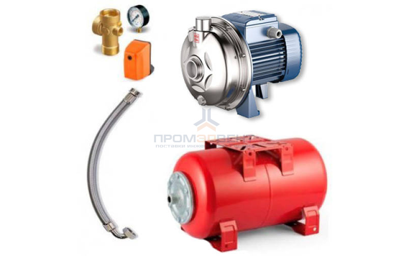 Насосная станция Pedrollo HYDROFRESH CP-ST4 130-50 CL - 0,37 кВт (Qmax 100 л/мин, 1x230В, с/х)