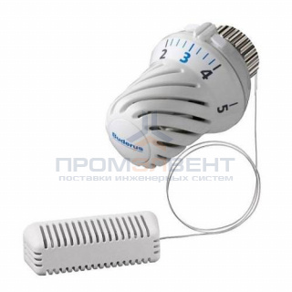 Головка термостатическая Buderus BH - M30x1.5 (0-28°C, с выносным датчиком 2 м, цвет белый)