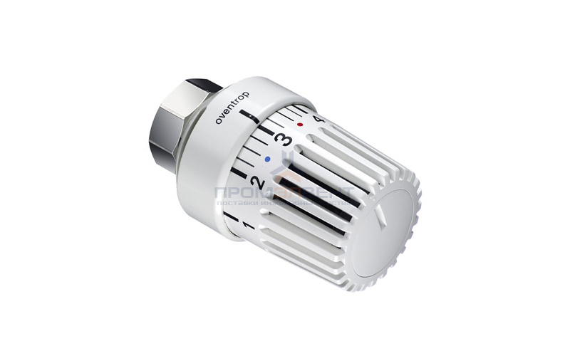 Головка термостатическая Oventrop Uni LA - M28x1.5 (регулировка 0-28°C, цвет белый, для Herz)