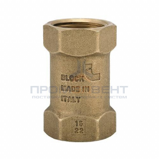 Клапан обратный ITAP 101 BLOCK - 1" (ВР/ВР, PN12, Tmax 100°C)