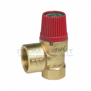 Клапан предохранительный WATTS SVH - 1", сброс 1"1/4 (ВР/ВР, Tmax 110°C, Рн 3 бар)