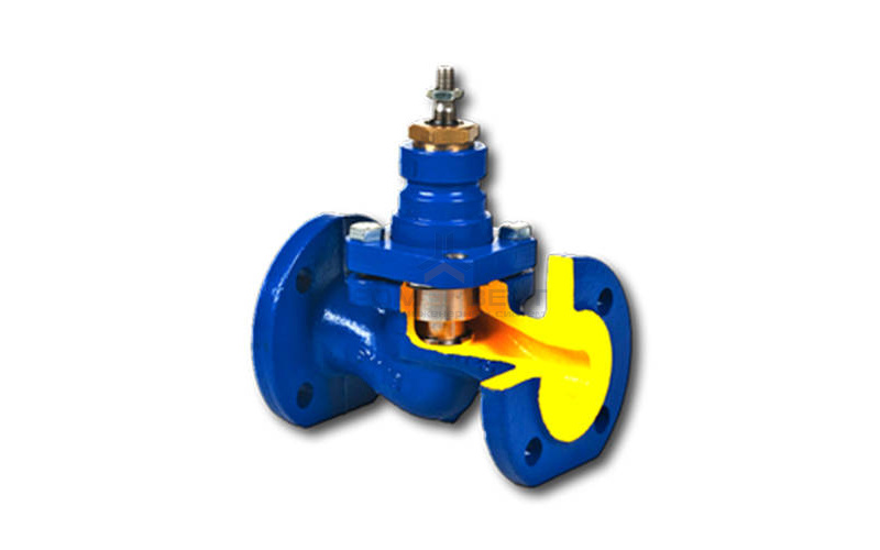 Клапан регулирующий Zetkama 227A - Ду32 (Ф/Ф, PN16, Tmax-200°C, серый чугун, исполнение №91)