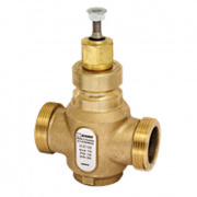 Клапан регулирующий двухходовой ESBE VLE122 - DN20 (1" 1/4" НР/НР, PN 16, Kvs 6.3, Tmax. 150°C, бронза)