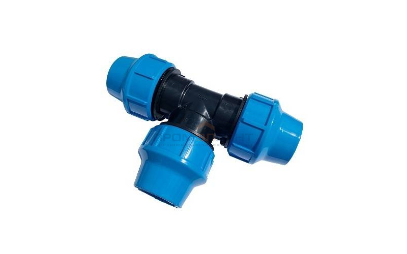 Тройник ДЖИЛЕКС - 32 (винтовой, для труб ПНД)