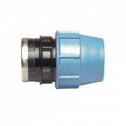 Переход на внутреннюю резьбу UNIDELTA 1004 - 75 x 2" (винтовой, для труб ПНД, резьба пластиковая)