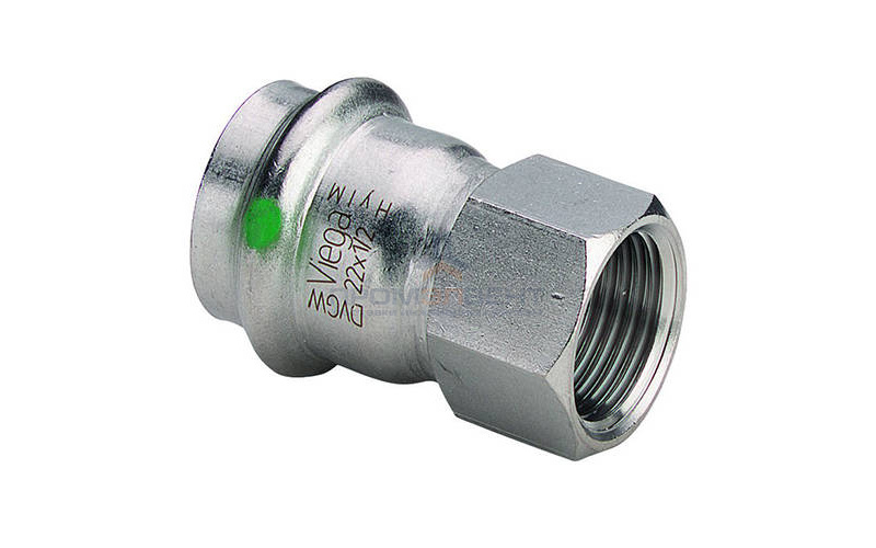Переход на внутреннюю резьбу Viega Sanpress Inox 2312 - 15 x 3/4