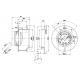Вентилятор Ebmpapst  R2E133-BH66-05 центробежный 