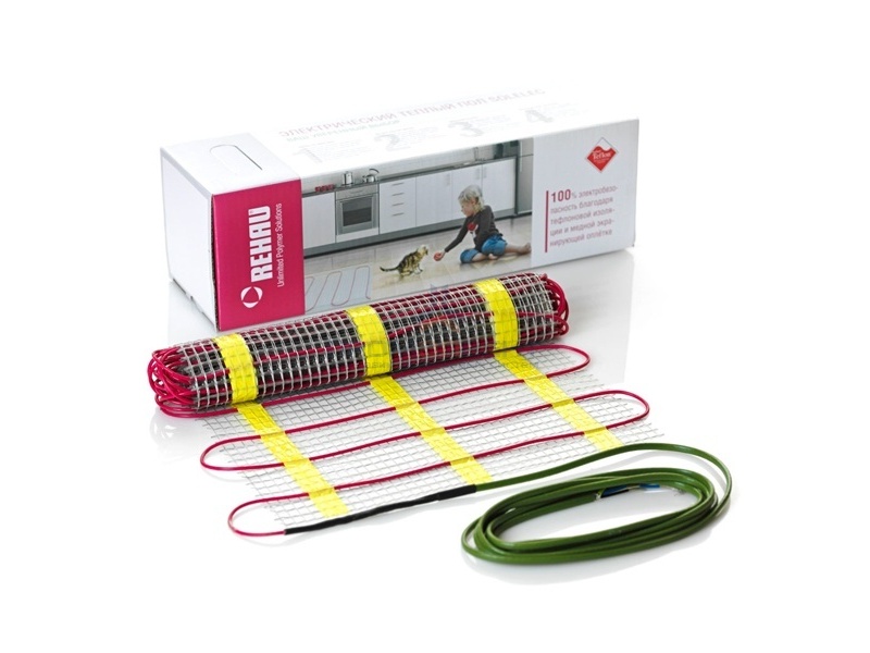 Нагревательный двужильный мат REHAU SOLELEC TM-V 160  320W (0,5х4м) 2m2