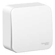Переключатель 1-клавишный (cх.6) Blanca Schneider Electric 10А 250В белый изол.пластина