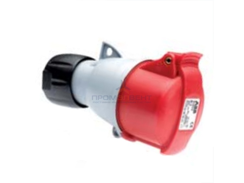 Розетка кабельная ABB 432-C6 IP44 32A 3P+N+E