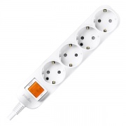 Anam Legrand e-Fren 4 Удлинитель с выключателем, шнур 2.5м, 16A, 250V