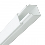 Кабель-канал 80х40 белый Элекор IEK 2м/шт [уп. 10м] (кабельный короб)