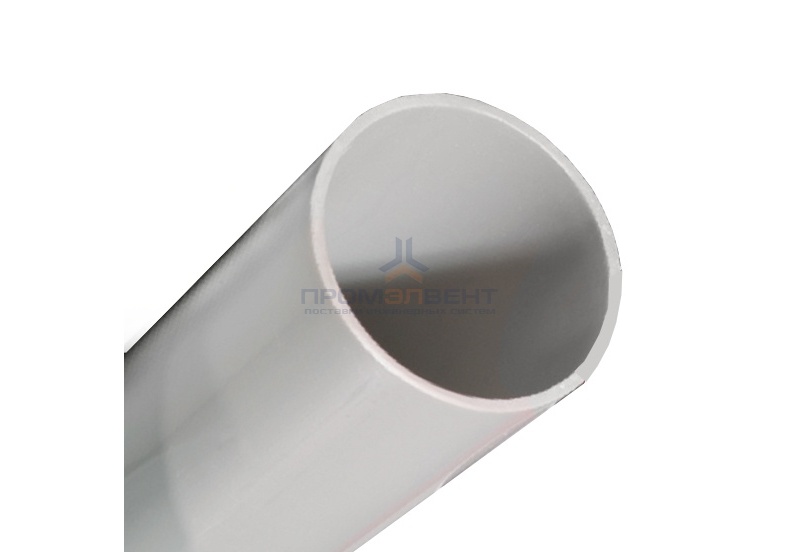 Труба ПВХ жёсткая гладкая DKC д.25мм, лёгкая, цвет серый [2м/шт, уп.40м]