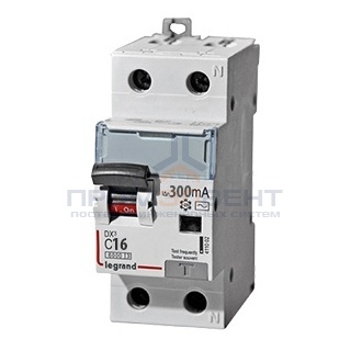 Дифавтомат Legrand DX3 АВДТ 1П+Н C16А 300MA тип AC