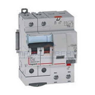 Дифавтомат Legrand DX3 АВДТ 2П C40А 30MA тип AC 4 модуля