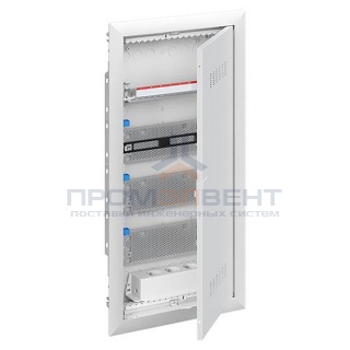 Шкаф мультимедийный с дверью с вентиляционными отверстиями UK648MV (4 ряда)