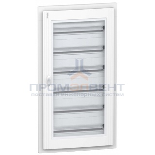 Щит встраиваемый Schneider Electric Pragma (6х24) 144 модуля с прозрачной дверью с клемниками N+PE