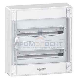 Щит навесной Schneider Electric Pragma (2х18) 36 модулей с прозрачной дверью с клемниками N+PE