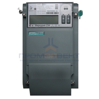 Электросчетчик Меркурий 234 ART-01 P 5-60А 220/380В Кл.т.1,0/2,0 Мн.т. А/Р ЖКИ