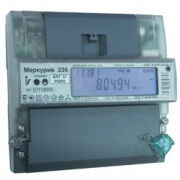 Электросчетчик Меркурий 236 АRT-01 5-60А 220/380В Кл.т.1,0/2,0 Мн.т. А/Р На DIN рейку ЖКИ RS485